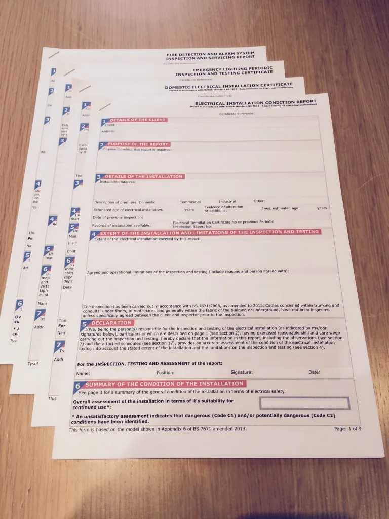 Electrical Condition Report Bodmin Road Church image 3